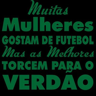 seja a mudança que você procura no mundo -
mãe de pet e torcedora com orgulho 💚.... aprendendo a mexer no twitter rs