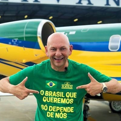 Twitter pessoal e fake de Luciano Hang. Empresário e dono da Havan. Tô lindo? conta parodia/parody account