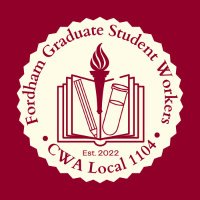 Fordham Graduate Student Workers-CWA(@FordhamGSW) 's Twitter Profile Photo