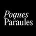 Llibreria Poques Paraules (@PoquesParaules) Twitter profile photo