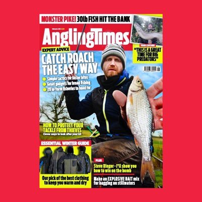 Britain's biggest selling fishing weekly (by miles!) - since 1953! Out every Tues. Email your catches to kingfisherclub@anglingtimes.co.uk