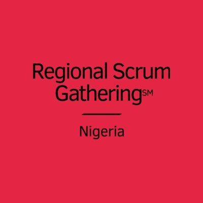 This is the official account of the Regional Scrum Gathering Nigeria.