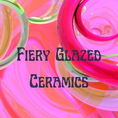 Fiery Glazed Ceramics has items that you can purchase, Soon we will be opening a Studio where you can have Paint classes & Parties