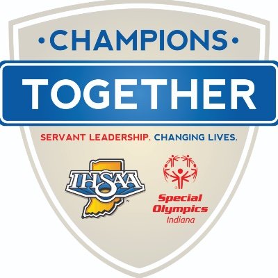 Champions Together is a collaborative partnership between the Indiana High School Athletic Association and Special Olympics Indiana that promotes servant leader