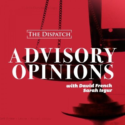 Legal discourse. Court analysis. The occasional wild animal rescue story.
Podcast hosted by @whignewtons and @DavidAFrench
Non-official fan-created account.