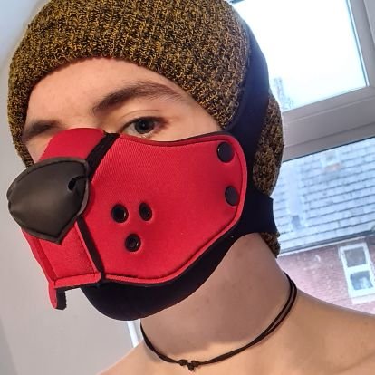 ⚫🟣⚪ 🏳️🌈 | 26 | Open Relationship | Locked Purple Rubber Pup | 🔞🐶🔑👣🧦🚾🖤🪢💲