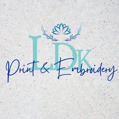LDK Print-Embroidery