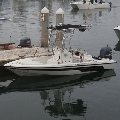 Safety escort boat and skipper. 20' center console rigged and ready for chasing canoes, any fish, or just great times on the water (fresh or salt).