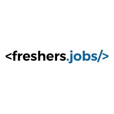 freshersjobs_fj's profile picture. Find your dream job here. Get the latest job alert and upcoming information on various companies hiring freshers in India.
