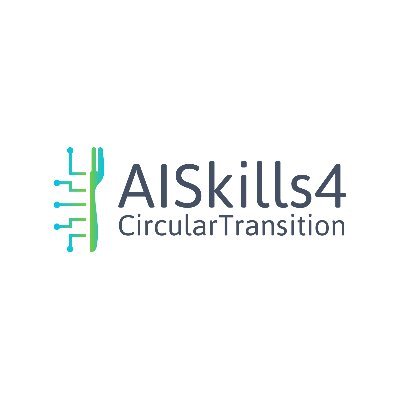 Development of #ArtificialIntelligence knowledge and skills to support the #CircularTransition of #agrifood sector.
@EUErasmusPlus Project 🇪🇺