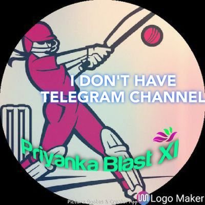 Fantasy Cricket Player. Priyanka Blast XI. @dream11 @myteam_11. I do not have any Telegram Channel. and I do not provide teams for money.