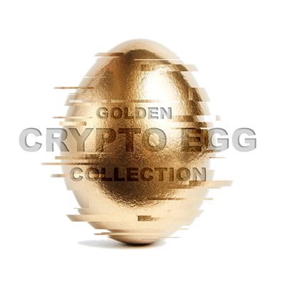 Golden Crypto Egg Alphabet Collection: It's 26 NFT Artworks (A-Z Eggs) on Solana blockchain