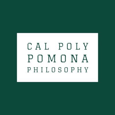 The official Twitter page of the Department of Philosophy at Cal Poly Pomona.