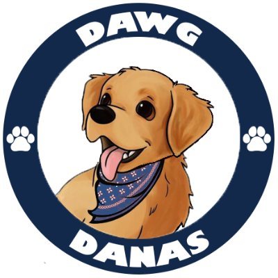 Match with your Dawgs with our fun elastic bandanas!