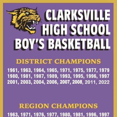 Official account for Clarksville High (TN) Boys Basketball team. State Tournaments: 1963, 1964, 1971, 1980, 1981, 1996, 1997, 2007, 2008, 2011, 2012, 2021, 2022