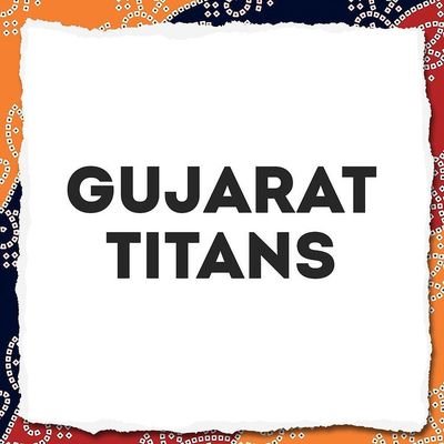 | Gujarat Titans fans | fanaccount
| IPL Team |