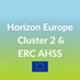 Horizon Europe - Cluster 2 & ERC AHSS (@horizonie_ahss) Twitter profile photo Horizon Europe - Cluster 2 & ERC AHSS (@horizonie_ahss) Twitter profile photo