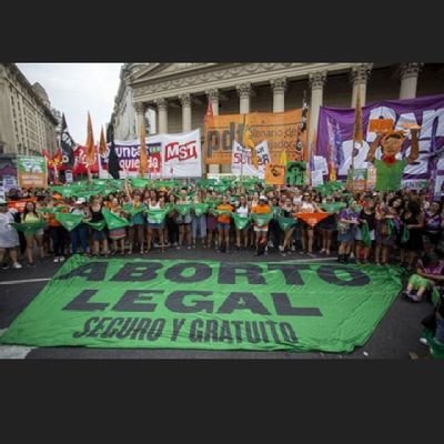 Soy una mujer luchadora, guerrera. Soy feminista y lucho por la sedición sobre nuestros cuerpos. #AbortoLegalYa