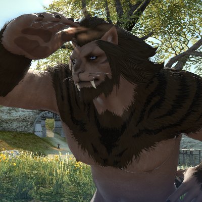 A new character in a new server - FFXIV, Hrothgar. NSFW ?

fucking 25 please stop time i dont want to grow older than that