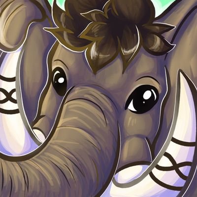 hi, I'm Azizi the elephant. somehow have a job in engineering