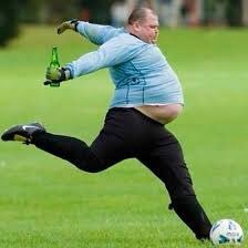 overweight, out of shape, the mind says one thing the body does the opposite.