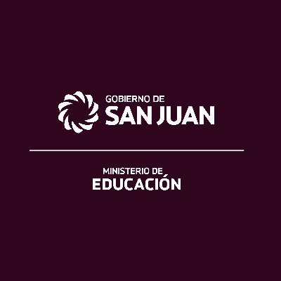 Cuenta oficial del Ministerio de Educación de la Provincia de San Juan, República Argentina.