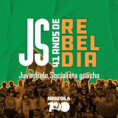 A JS Gaúcha é a voz da rebeldia dos jovens no Rio Grande do Sul. Filie-se! 🌹✊

#BrizolaVive #CiroPresidente