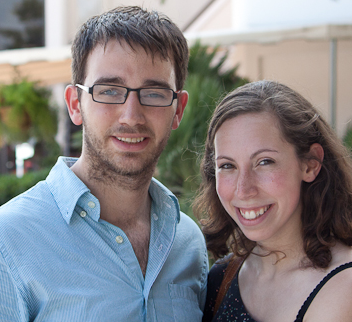 A couple of crazy people.