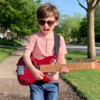 Miles Bonham - 6 yrs old(@milesmusickid) 's Twitter Profile Photo