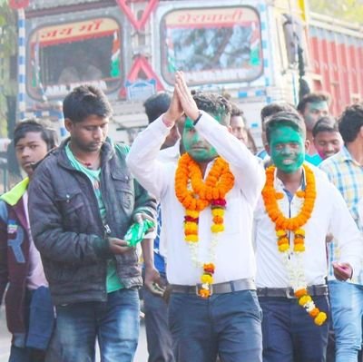 ManjitHasda1's profile picture. जिला सचिव झारखण्ड युवा मोर्चा प. सिंहभूम।
पूर्व विश्वविद्यालय प्रतिनिधि, छात्र संघ टाटा कॉलेज चाईबासा।