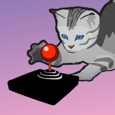A kitten bot that loves sharing indie games