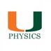 University of Miami Department of Physics (@miamiphysics) Twitter profile photo