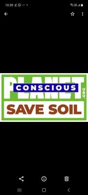 let's make it buzz, let's make it beautiful, let's make it happen #ConsciousPlanet #savesoil