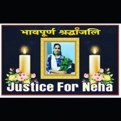 😭🙏We wants #justice 
STAFF NURSE NEHA CHANDELA की हत्या के आरोपी को फांसी दो नहीं तो PRADESH में आंदोलन चरम पर होगा और सभी NURSES हठताल पर ।