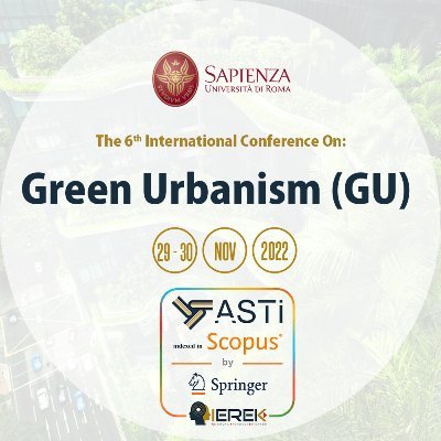 Following the success of the previous editions in 2016, 2018, 2019 ,2020 and 2021 The 6th International Conference “Green Urbanism (GU)” will be held this year