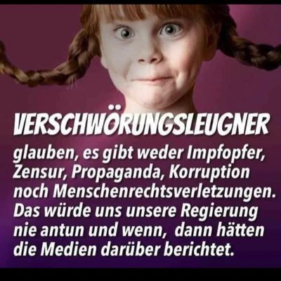 Grüne Grütze mag ich nich.Corinna war scheisse dafür bini jez awake not woke. Hoff,die Schwurbelkacke tritt nicht ein&alles wird gut. 🤣 Fluchen ist mein Hobby.