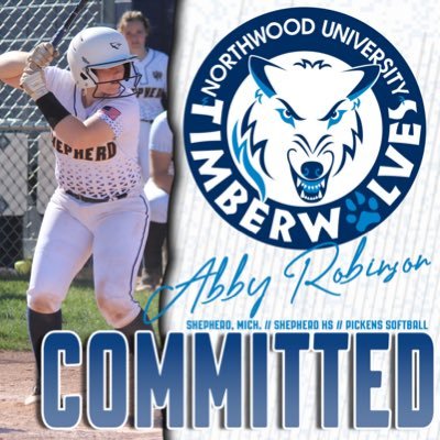 ***2023 Northwood softball commit*** Pickens - 18U ***Shepherd High School, MI