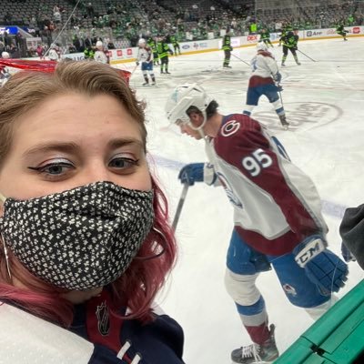I’m here mostly for the Hockey 🏒#GoAvsGo she/her 23