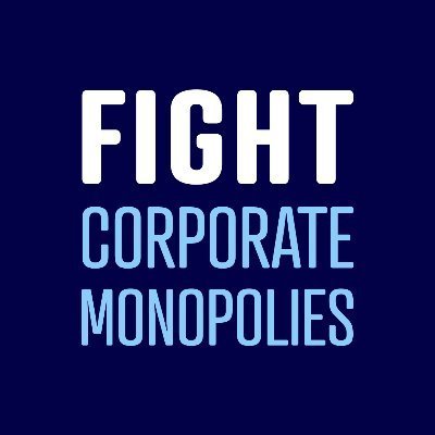 Fight Corporate Monopolies is a progressive political advocacy institution devoted to breaking up the economic and political concentrations of corporate power.