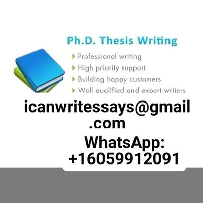 Get in touch for University assignments, essays, comprehensive dissertations, literature reviews, University application essays and reports SC: icanwritessays