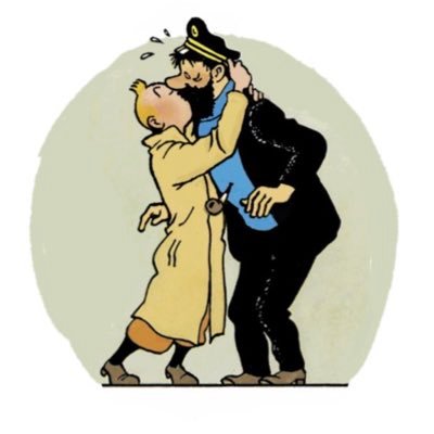 💙🧔🏻⚓Absolute shipwreck, neck-deep in Tintin lore 🙈(Sketches are mine, Hergé's work is not) 🔞All character ships are of consenting adults! 👈👀