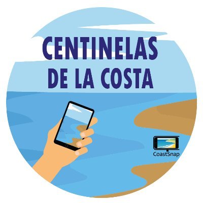 Proyecto de ciencia ciudadana. Tus fotos nos permiten conocer cómo cambian las playas. Con la colaboración de FECYT - Ministerio de Ciencia e Innovación.