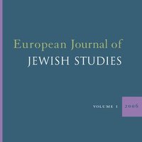 European Journal of Jewish Studies(@EJJS_Journal) 's Twitter Profile Photo