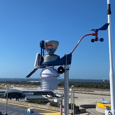 FSWNTPA's profile picture. Providing real-time weather data for Tampa International Airport and surrounding communities as part of the Florida Severe Weather Network.