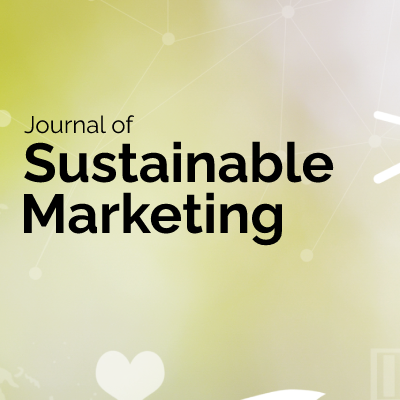 Official Twitter of the Journal of Sustainable Marketing
To submit a paper:: https://t.co/fiGj4BTzwY
Editor-In-Chief: Dana L. Alden (dalden@hawaii.edu)