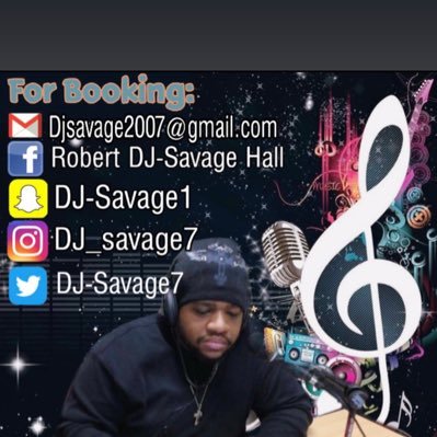 MY STAGE NAME IS DJ-SAVAGE IF U ARE LOOKING FOR A DJ- FOR ANY TYPE OF SPECIAL EVENT DON'T LOOK ANY FURTHER MY PRICES VERY REASONABLE.