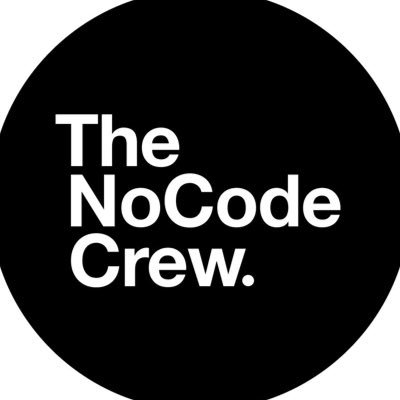 TheNoCodeCrew is the largest community of NoCode Makers to share, learn, and get hired 🚀 #TheNoCodeCrew #InNoCodeWeTrust