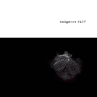 'hedgerow' is a short-poetry journal, dedicated to publishing an eclectic mix of new and established voices, edited by @carolineskanne