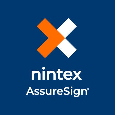 Nintex acquired AssureSign in June 2021. https://t.co/4SfH6hS1oV
#eSignature software for enterprises of all sizes.
#eSign #signonline