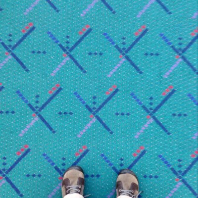 It’s me. The carpet. From PDX. You know…the airport.